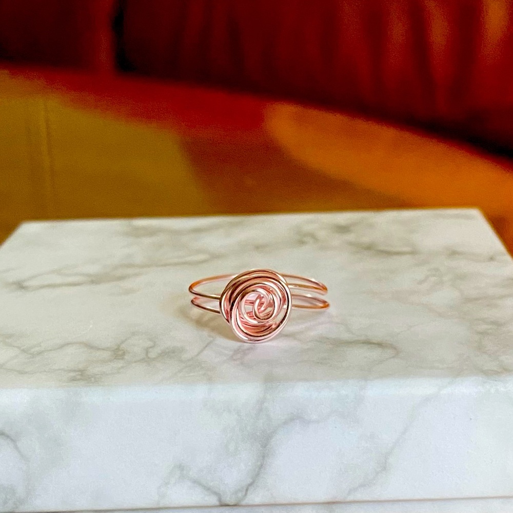 Pink Rose Ring